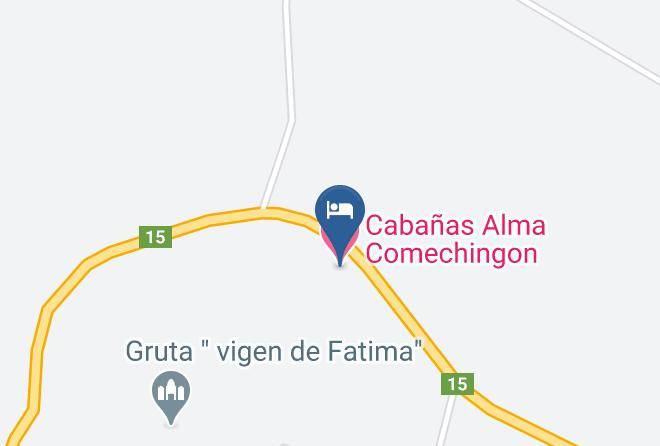 San Alberto Department - Cabanas Alma Comechingon Maps