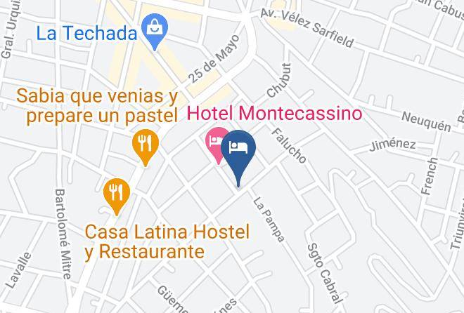 Punilla Department - Cabanas Alma Maps