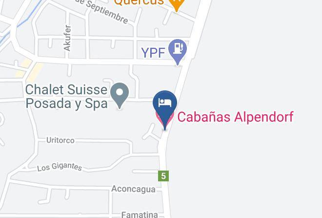 Calamuchita Department - Cabanas Alpendorf Maps