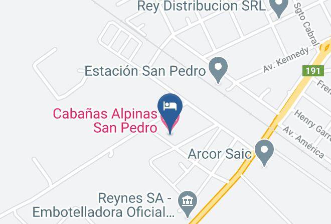 San Pedro - Cabanas Alpinas San Pedro Maps