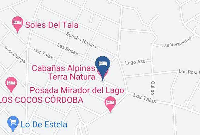 Punilla Department - Cabanas Alpinas Terra Natura Maps