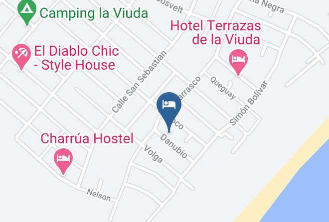 Rocha - Cabanas Alquimia Maps
