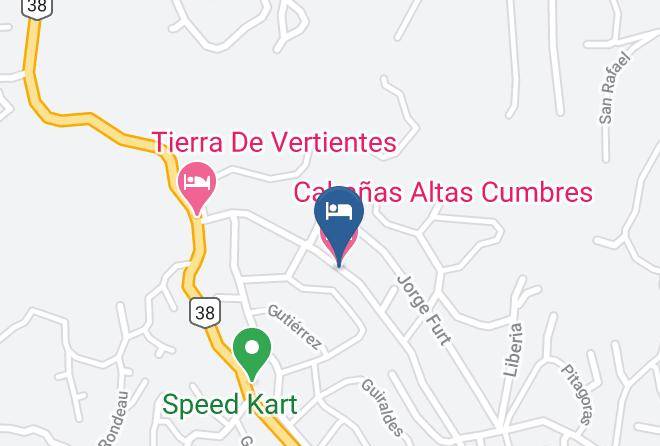 Santa Maria Department - Cabanas Altas Cumbres Maps