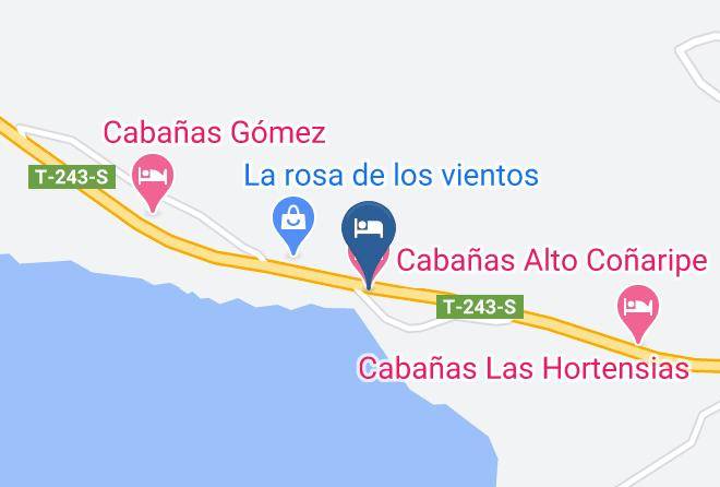 Valdivia Province - Cabanas Alto Conaripe Maps