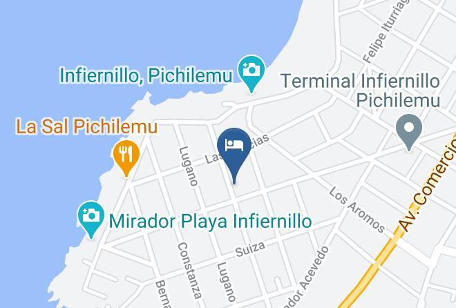 Cardenal Caro Province - Cabanas Alto Ginebra Maps