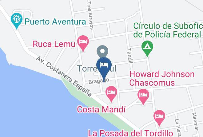 Chascomus - Cabanas Altos De La Laguna Maps