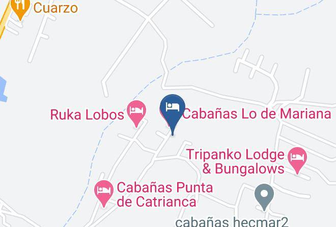 Cardenal Caro Province - Cabanas Altuhe Pichilemu Maps
