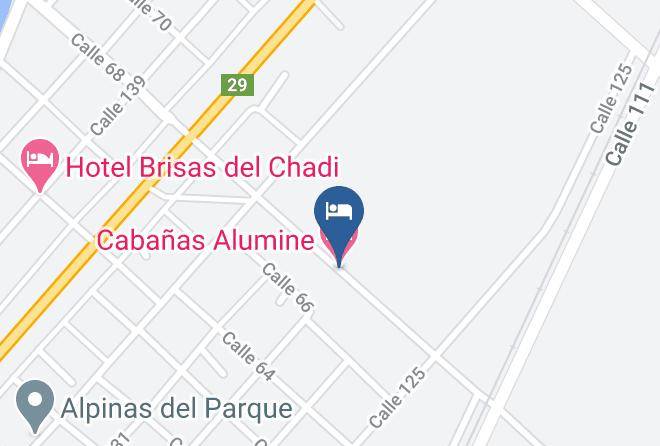 General Belgrano - Cabanas Alumine Maps