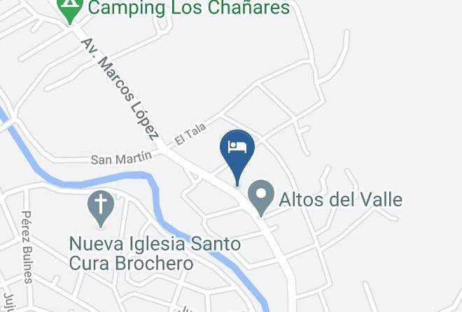San Alberto Department - Cabanas Amanecer Brocheriano Maps