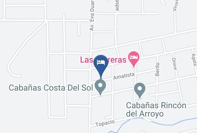 Santa Rosa Dellara - Cabanas Amatista Maps