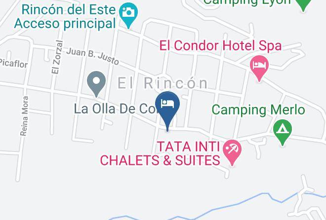 Santa Rosa Dellara - Cabanas Amuyen Maps