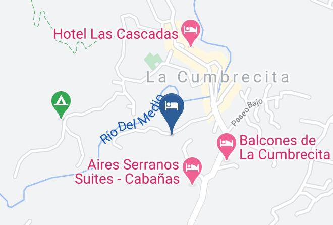 Calamuchita Department - Cabanas Anam Maps