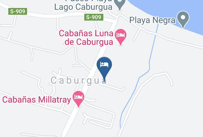 Cautin Province - Cabanas Ankapulli Maps