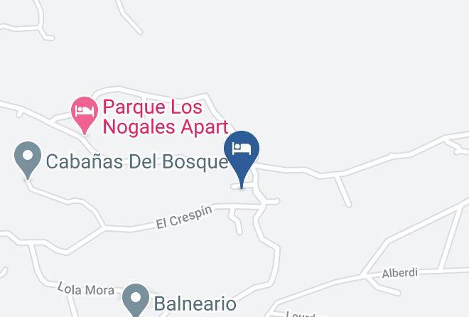 Santa Rosa Dellara - Cabanas Antawara Maps