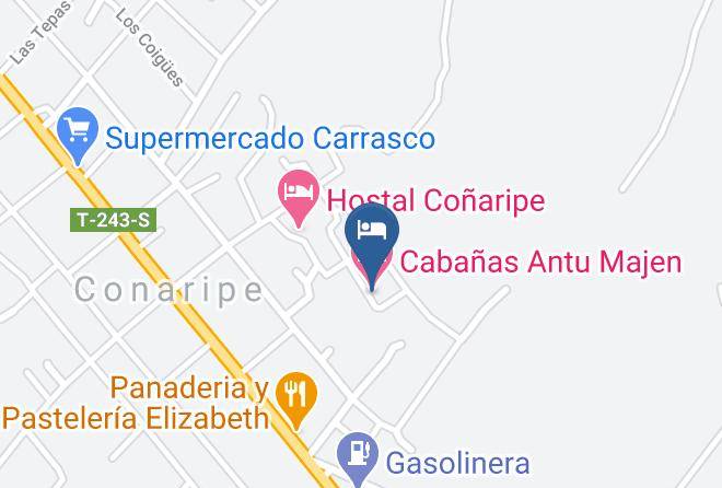 Valdivia Province - Cabanas Antu Majen Maps