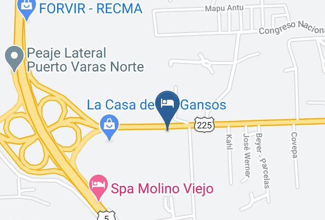 Llanquihue Province - Cabanas Araucarias Del Sur Maps