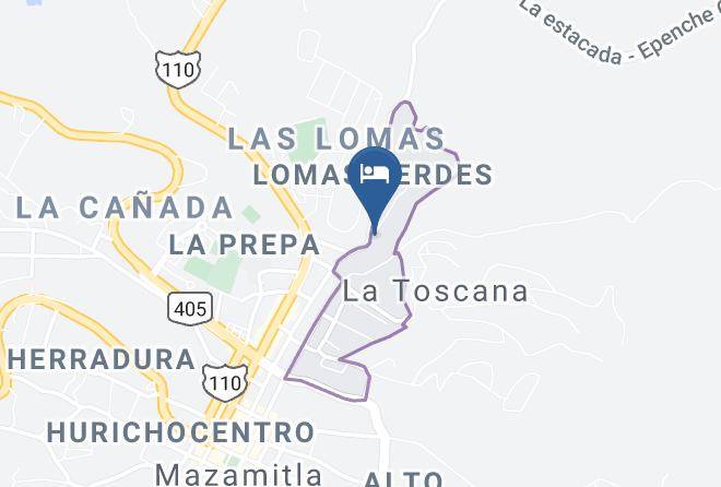 Mazamitla - Cabanas Arcangeles Maps
