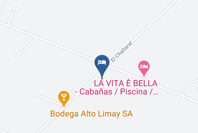 San Rafael - Cabanas Arco Iris Maps
