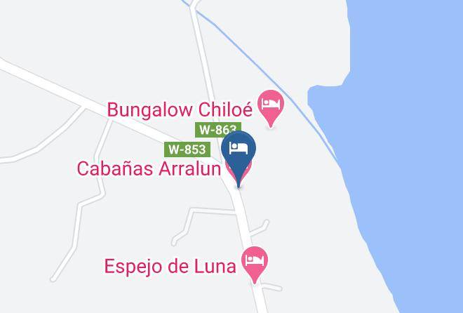 Chiloe Province - Cabanas Arralun Maps