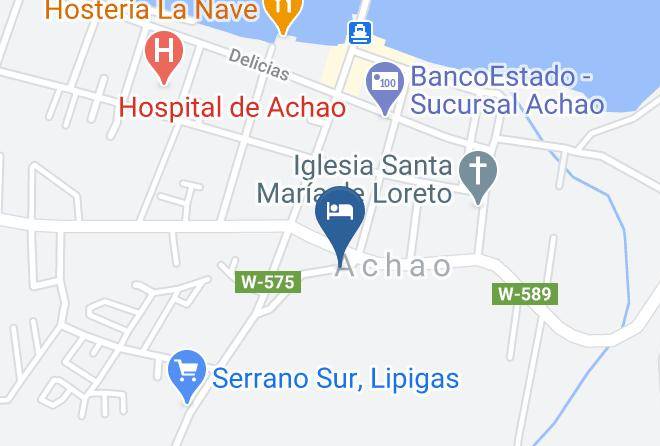 Chiloe Province - Cabanas Arrayan Maps