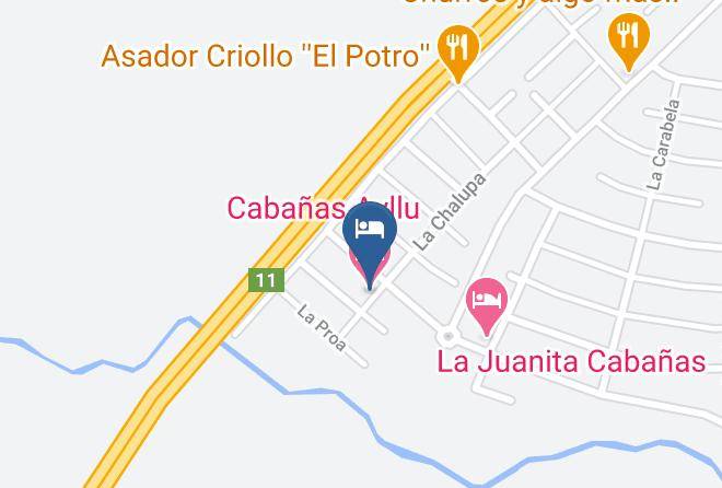 Mar Chiquita - Cabanas Ayllu Maps