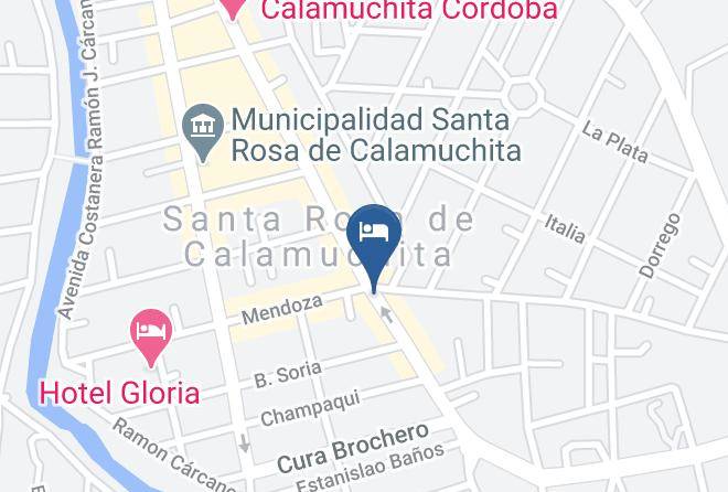 Calamuchita Department - Cabanas Balcon Soleado Maps