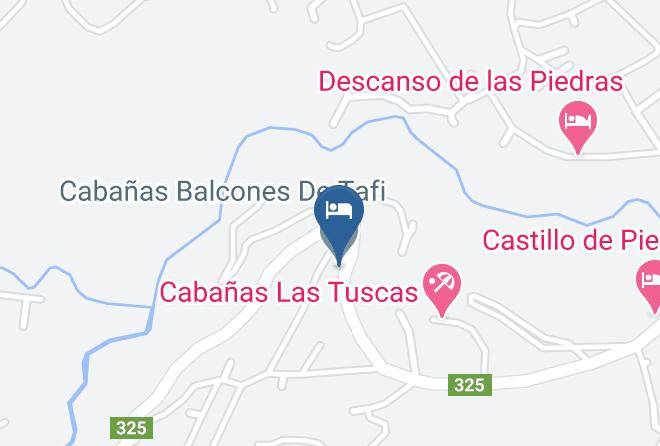 Tafi Del Valle - Cabanas Balcones De Tafi Maps