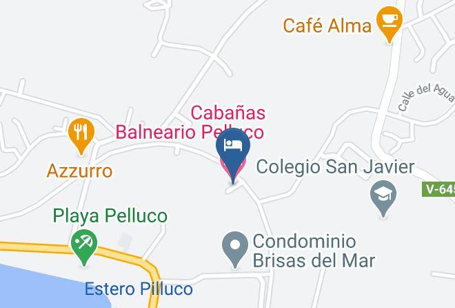 Llanquihue Province - Cabanas Balneario Pelluco Maps