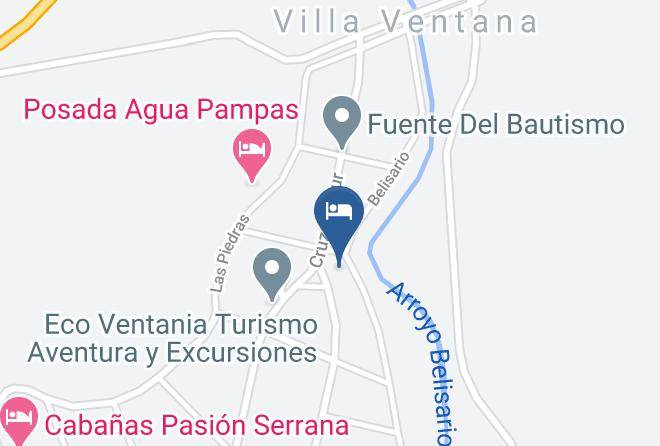 Tornquist - Cabanas Bamboo Maps