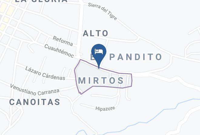 Mazamitla - Cabanas Betito Maps