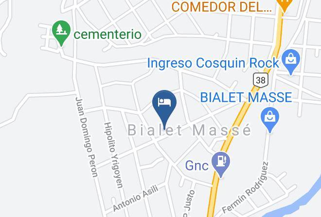 Punilla Department - Cabanas Bialet Maps