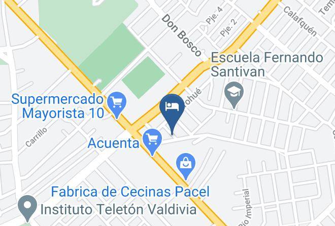 Valdivia Province - Cabanas B&l Valdivia Maps