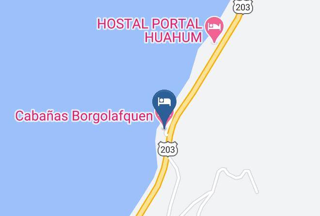 Valdivia Province - Cabanas Borgolafquen Maps