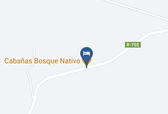 Malleco Province - Cabanas Bosque Nativo Maps