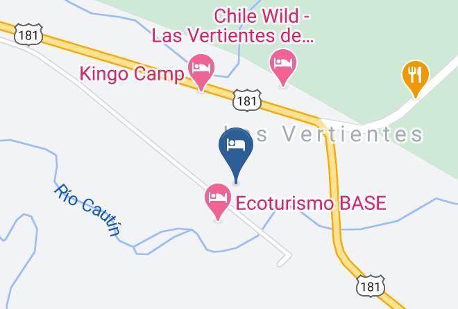 Malleco Province - Cabanas Bosque Nevado Maps