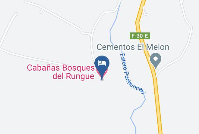 Valparaiso Province - Cabanas Bosques Del Rungue Maps