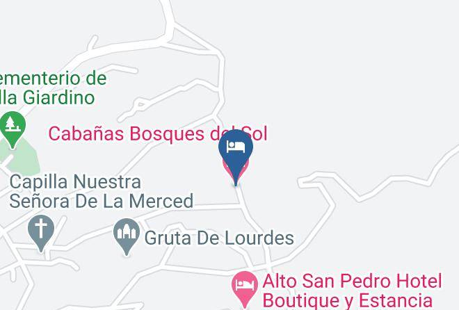 Punilla Department - Cabanas Bosques Del Sol Maps