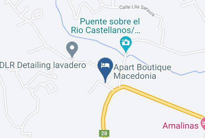 Villa San Lorenzo - Cabanas Boutique Macedonia Maps