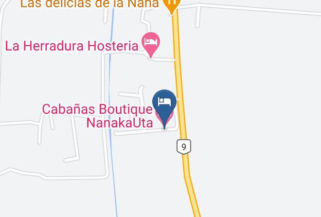 San Antonio - Cabanas Boutique Nanakauta Maps