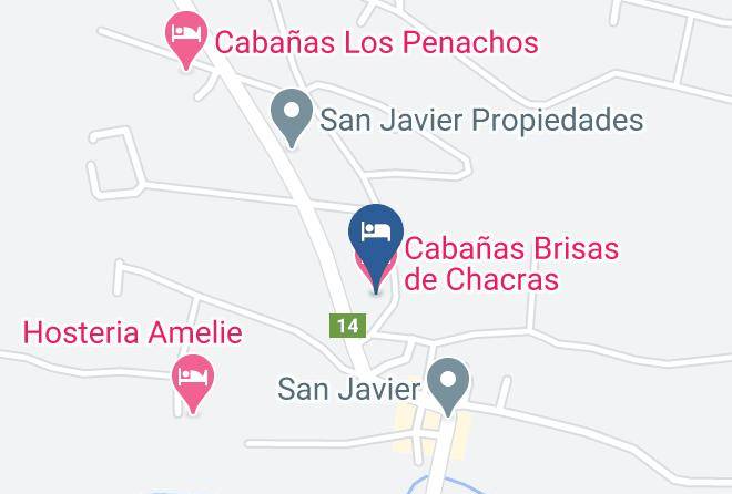 San Javier Department - Cabanas Brisas De Chacras Maps