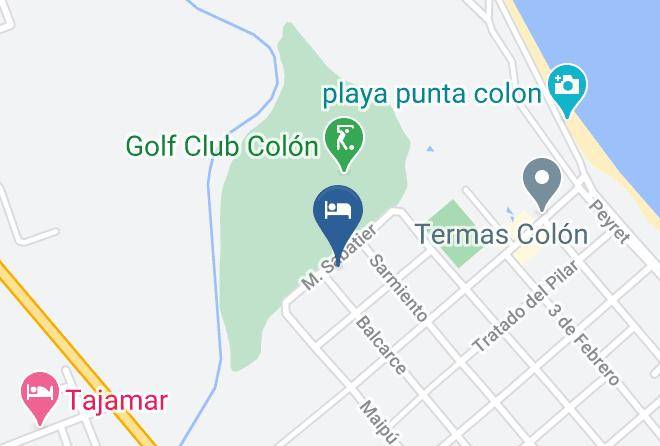 Colon - Cabanas Brisas Del Golf Maps