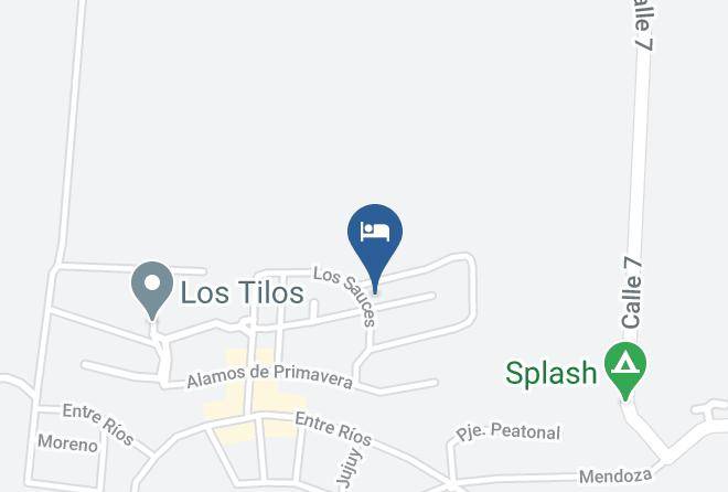 Mar Del Tuyu - Cabanas Brisas Del Jaguel Maps