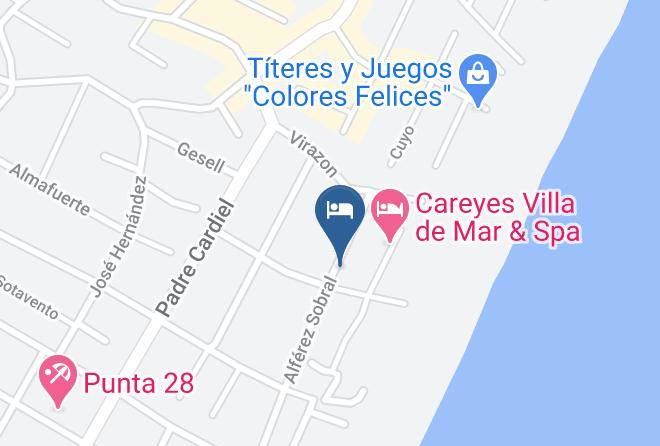 Villa Gesell - Cabanas Brugge Maps