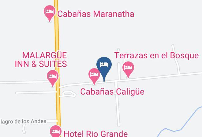 Malargue - Cabanas Buen Aike Maps