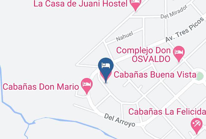 Tornquist - Cabanas Buena Vista Maps