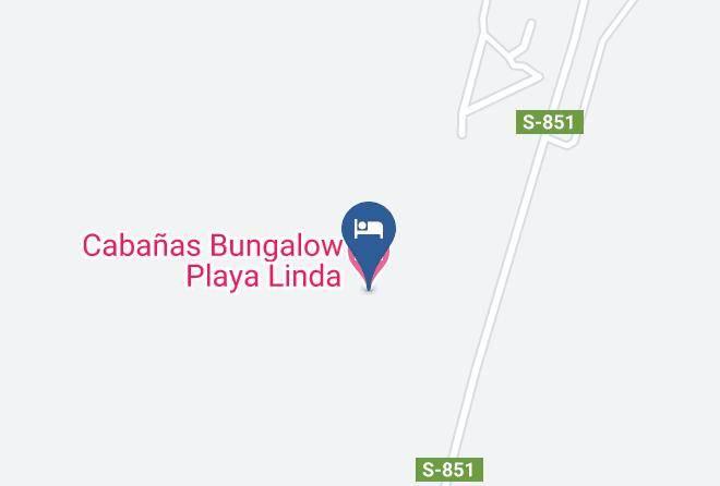 Cautin Province - Cabanas Bungalow Playa Linda Maps