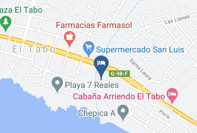 San Antonio Province - Cabanas Caleuche El Tabo Maps