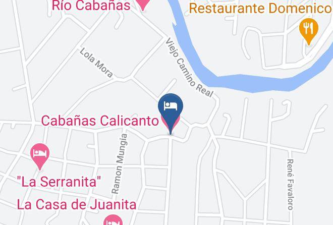 Calamuchita Department - Cabanas Calicanto Maps