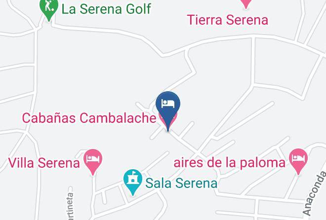 La Paloma - Cabanas Cambalache Maps