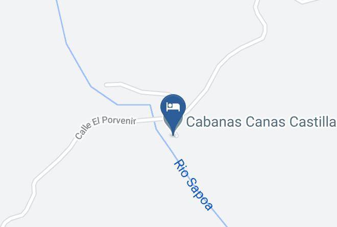 La Cruz - Cabanas Canas Castilla Maps